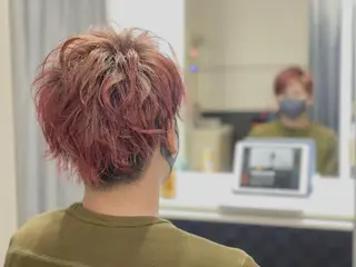 カラー メンズ 平山 弘樹のヘアスタイル