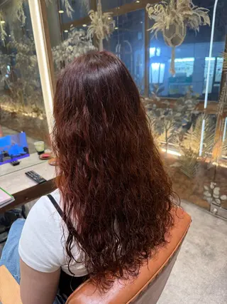 ロング カラー パーマ ☁️olelo国立 ☁️Minoriのヘアスタイル