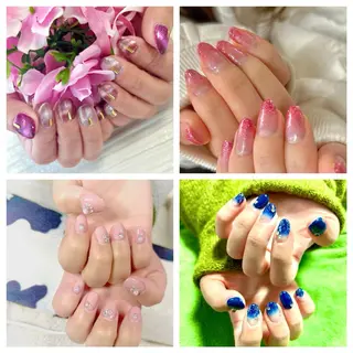 カラー ネイル nail salon Defiのネイルデザイン