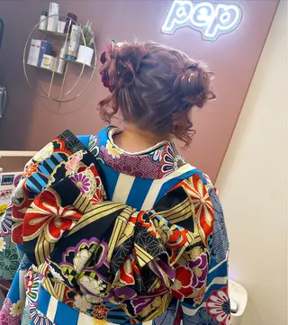 ヘアアレンジ pep natsumiのヘアスタイル