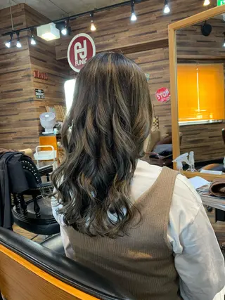 ロング カラー 川名 充✂️のヘアスタイル