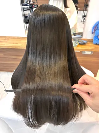 ロング カラー 池袋髪質改善Tone byCharaのヘアスタイル
