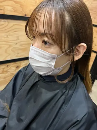 ショート カラー パーマ ヘアアレンジ キッズ ネイル マツエク・マツパ アイブロウ 久木原 ゆりのヘアスタイル