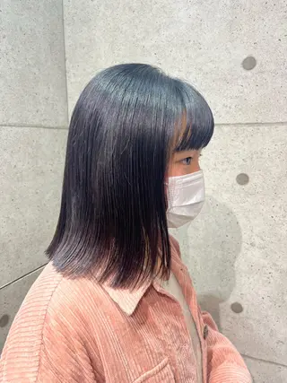 カラー 中村 彩夏のヘアスタイル