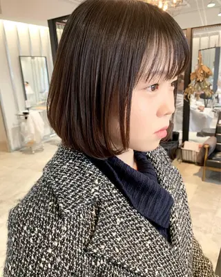 ショート カラー 林下  大輔のヘアスタイル