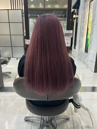 ロング カラー 森 広樹のヘアスタイル