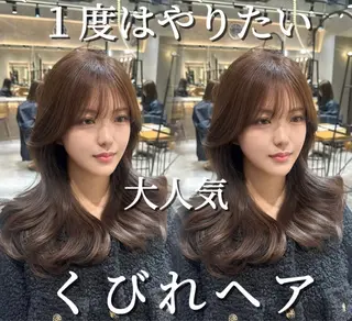 セミロング 銀座副店長/レイヤー /髪質改善/田島のヘアスタイル