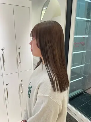 ミディアム カラー Parve Mix /頓宮 稚愛🤍のヘアスタイル