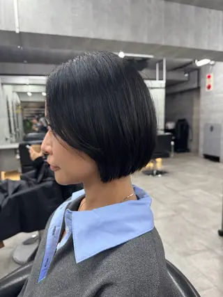 ショート You/透明感カラー レイヤーカット/ボブのヘアスタイル