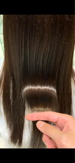 ロング パーマ 春日 力のヘアスタイル