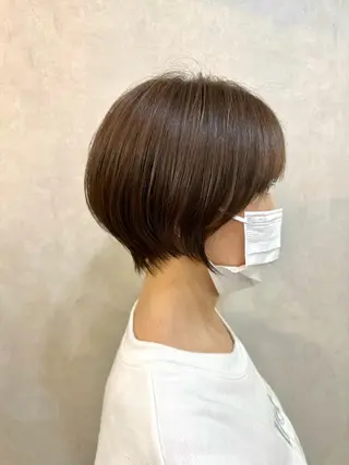 ショート カラー 🍃ショートヘア🍃 北林春樹のヘアスタイル
