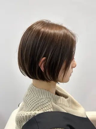 ショート 桃香🍑/縮毛矯正 /ダブルカラーのヘアスタイル