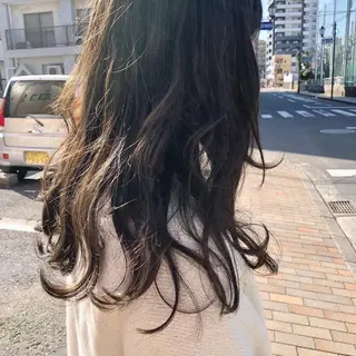 ロング hatena えりかのヘアスタイル