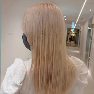 セミロング カット特化 /BLUET/新宿のヘアスタイル