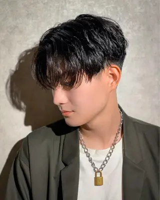 ショート パーマ ヘアアレンジ メンズ メンズパーマ職人 加藤 弘貴のヘアスタイル