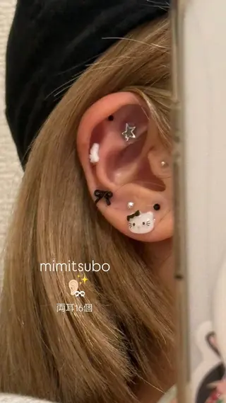 直方市ネイルサロン minuitのネイルデザイン