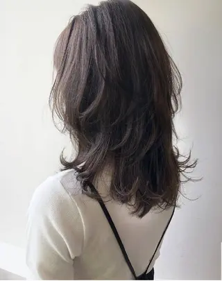 セミロング 石川 大瑚のヘアスタイル