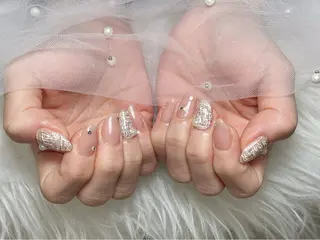 ネイル Eclat〔ｴｸﾗ〕 MOEKA𝜗𝜚*のネイルデザイン