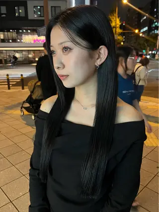ロング パーマ SIKI ゆうのヘアスタイル