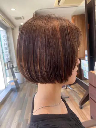 ショート カラー LeClic ALPHA所属・似合わせ/くびれヘア /Momoka💞のヘアスタイル