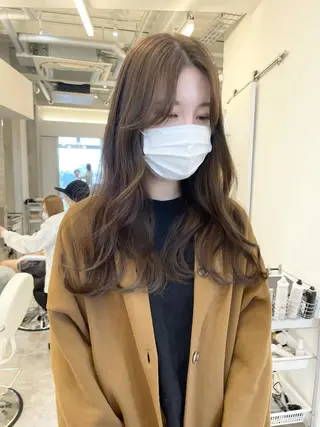 ロング カラー ヘアアレンジ 怪我のため6月末 復帰予定田中瑞希🍃のヘアスタイル