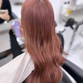 セミロング カラー ヘアアレンジ 愛されカラー🩷 はるなのヘアスタイル