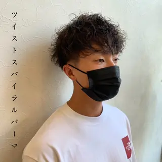 パーマ メンズ メンズ指名多数!! 田島史也のヘアスタイル