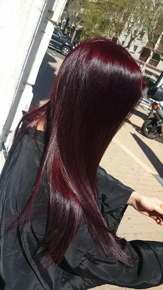 ロング カラー 🤍韓国大人っぽ ベージュMAI🤍のヘアスタイル