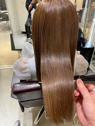 ロング HAUS eins所属・美髪矯正/髪質改善 /銀座/宮本 優太のヘアスタイル