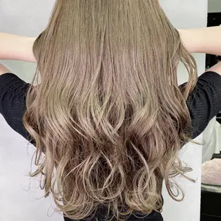 ロング カラー 艶髪/縮毛矯正 特化 ヒトシのヘアスタイル