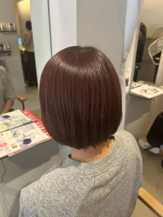 ショート ✂ショートボブ専門 津川里緒✨️のヘアスタイル