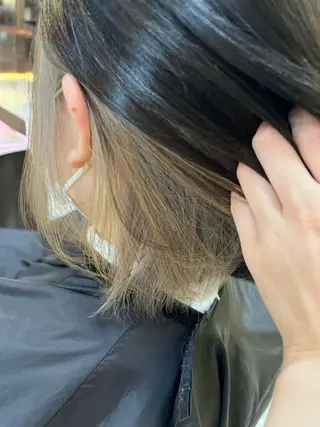 ミディアム KAEDE🎀 縮毛矯正＆パーマ特化のヘアスタイル