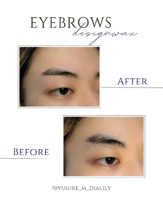 アイブロウ M DIALILY.所属・メンズアイブロウ専門  / YUSUKEの眉毛・アイブロウイメージ