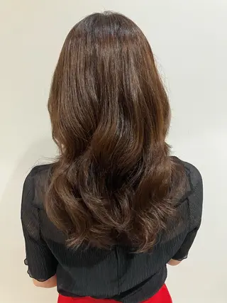 セミロング カラー 暖色・寒色カラー / 関根涼太のヘアスタイル