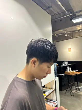 ショート unsarto所属・レイヤー💫パーマ 🌙 nanacoのヘアスタイル