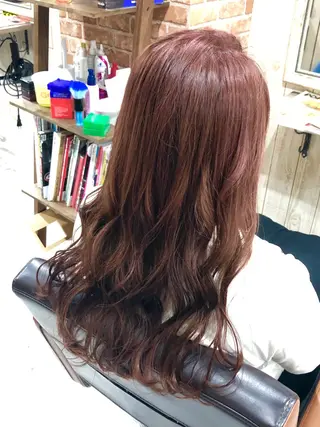 カラー みやもと まなみのヘアスタイル