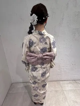 アレンジ/艶髪/ 艶カラー/koumeのヘアスタイル