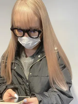 ロング カラー 🧡色落ちまで2度綺 麗なカラー🧡ヨシキのヘアスタイル