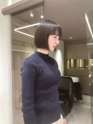 ショート rino🤍 恵比寿レイヤーカットのヘアスタイル
