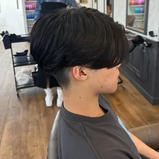 パーマ メンズ 山﨑 千尋のヘアスタイル