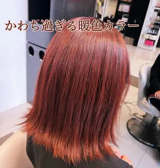 カラー メッセのみ受付 うえはらのヘアスタイル
