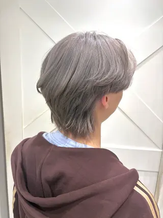 ショート カラー 横浜メンズ特化/ カットパーマ/マサトのヘアスタイル