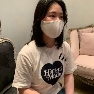 カラー SAKINO. ベージュカラーのヘアスタイル