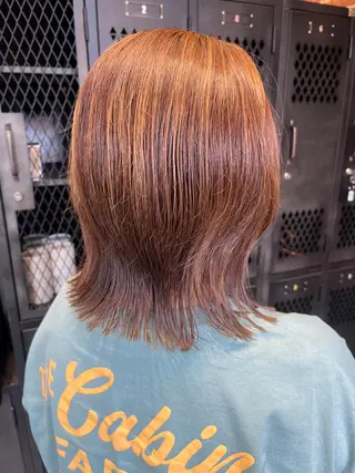 ショート カラー パーマ ヘアアレンジ メンズ キッズ ネイル マツエク・マツパ アイブロウ 久木原 ゆりのヘアスタイル