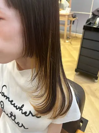 ロング 松村 あづみのヘアスタイル