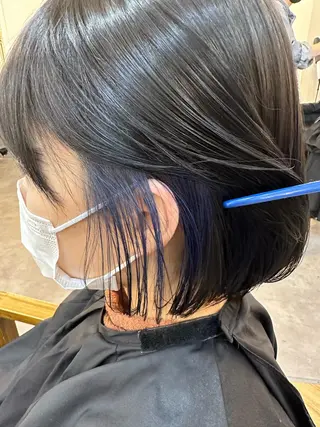 ショート 🩵透明感/高発色 /難波/北原佑記🌸のヘアスタイル
