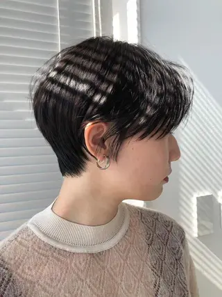 ショート カラー 吉田一輝 外国人パーマのヘアスタイル