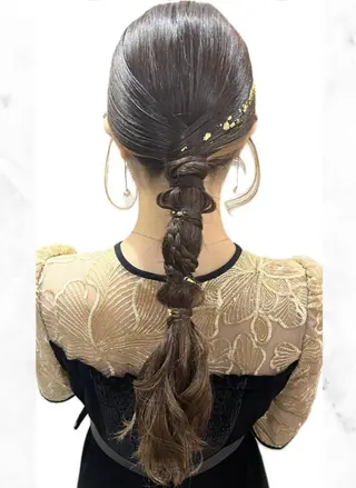 ヘアアレンジ color coutureのヘアスタイル