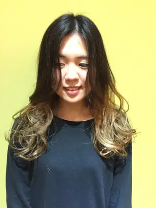 ロング カラー 鬼頭 洋吏のヘアスタイル
