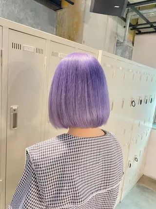 ミディアム パーマ ヘアアレンジ メンズ 【縮毛矯正ブリーチ】 MANATO🌈のヘアスタイル